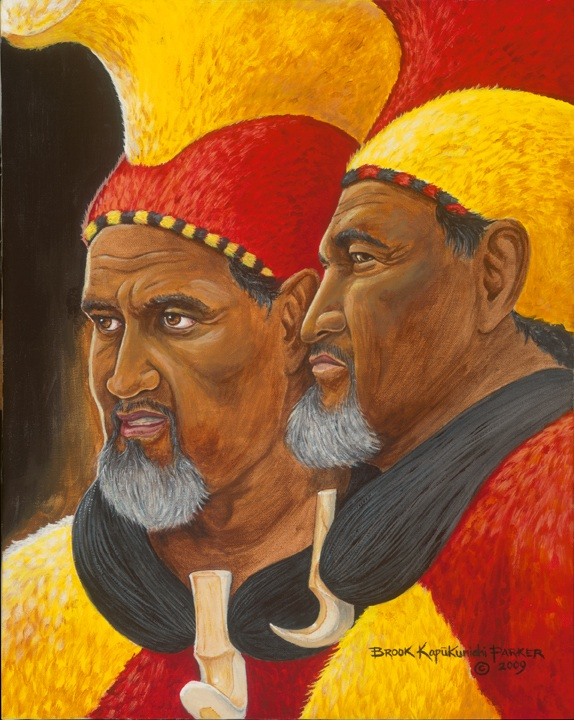 Kame'eiamoku and Kamanawa