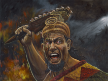 Hawaiian Warrior Niuhi