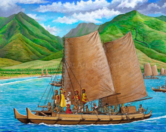 Kamehameha-invades-Maui